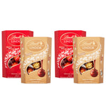 Lindt Lindor Milk Chocolate and Assorted Chocolate Truffles 200g X 4