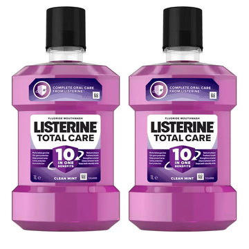 Listerine Total Care 10-in-1 Mouthwash 2 x 1L