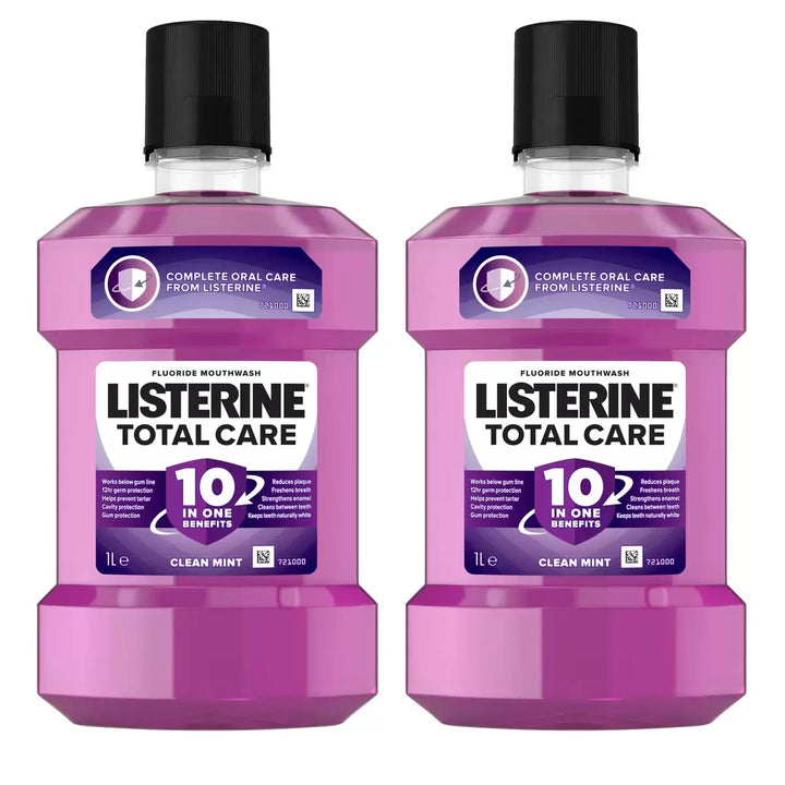 Listerine Total Care 10-in-1 Mouthwash 2 x 1L