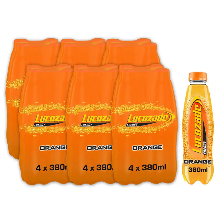 Lucozade Energy Orange 380ml X 24