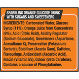 Lucozade Energy Orange 380ml ingredients