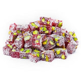 Luxurious Double Roasted Turkish delight with Pistachio Pomegranate Sekeroglu 300g-1