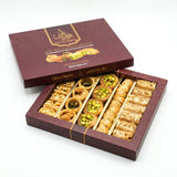 Luxurious Crunchy Assorted Baklava Zahret Nablus 330g