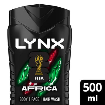 Lynx Africa Shower Gel 500ml-1