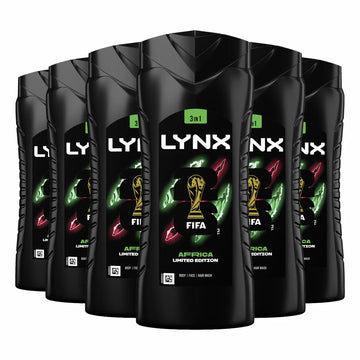 Lynx Africa Shower Gel 500ml X 6