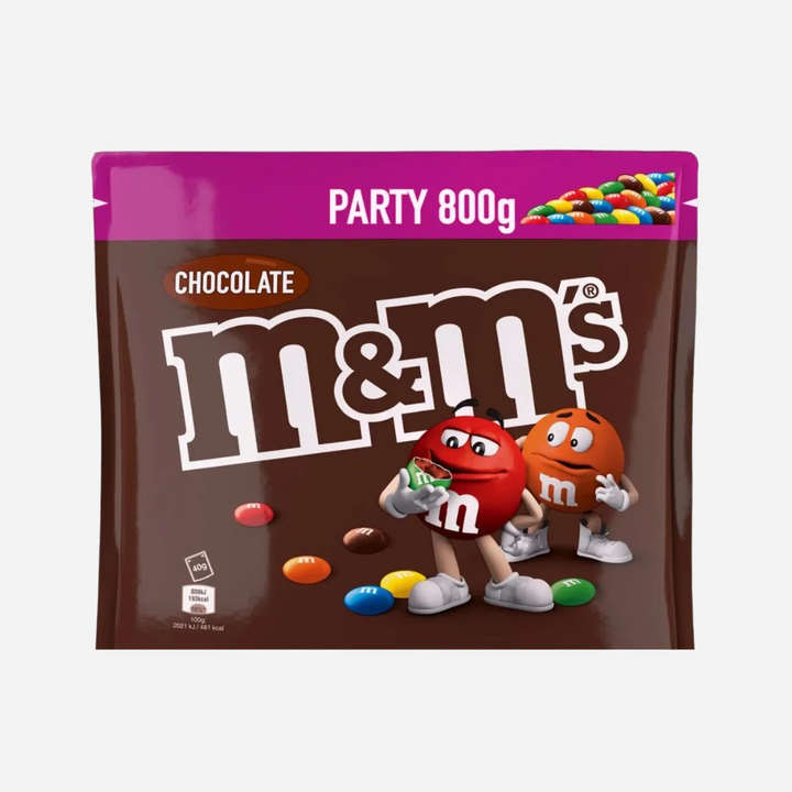 M&M's Chocolate Bulk Bag 800g