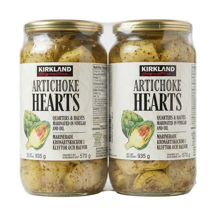 Marinated Artichoke Hearts Kirkland Signature 935g X 2