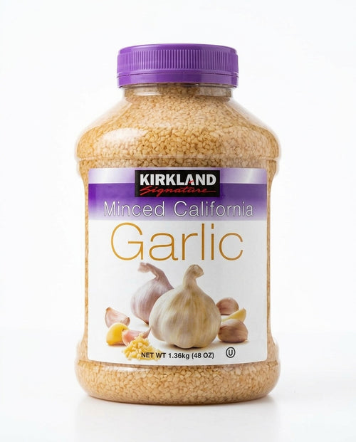 Minced California Garlic Kirkland Signature 1.36kg