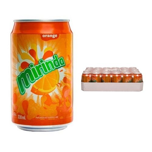Mirinda Orange Cans 330ml X 24