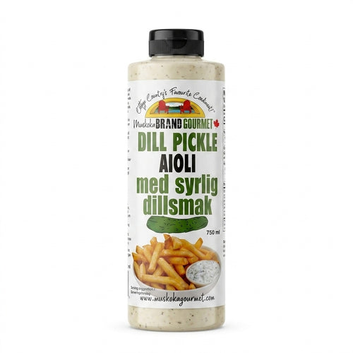 Muskoka Brand Gourmet Dill Pickle Aioli 750ml