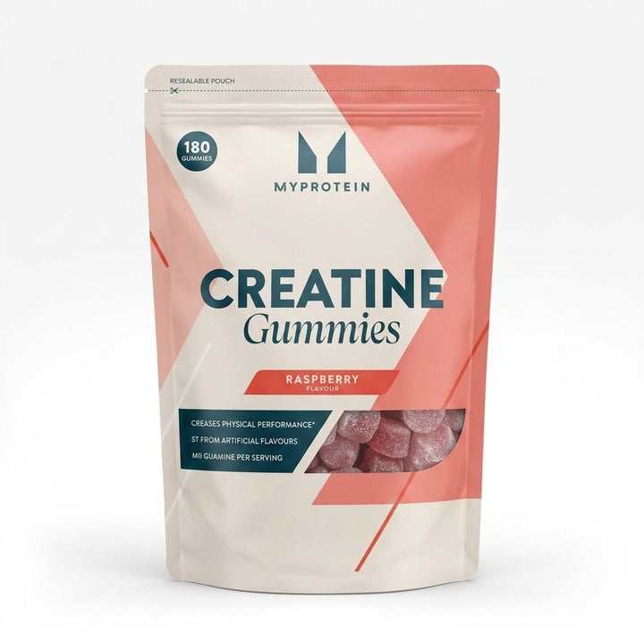 Myprotein Creatine Gummies Raspberry Flavour 180 Gummies