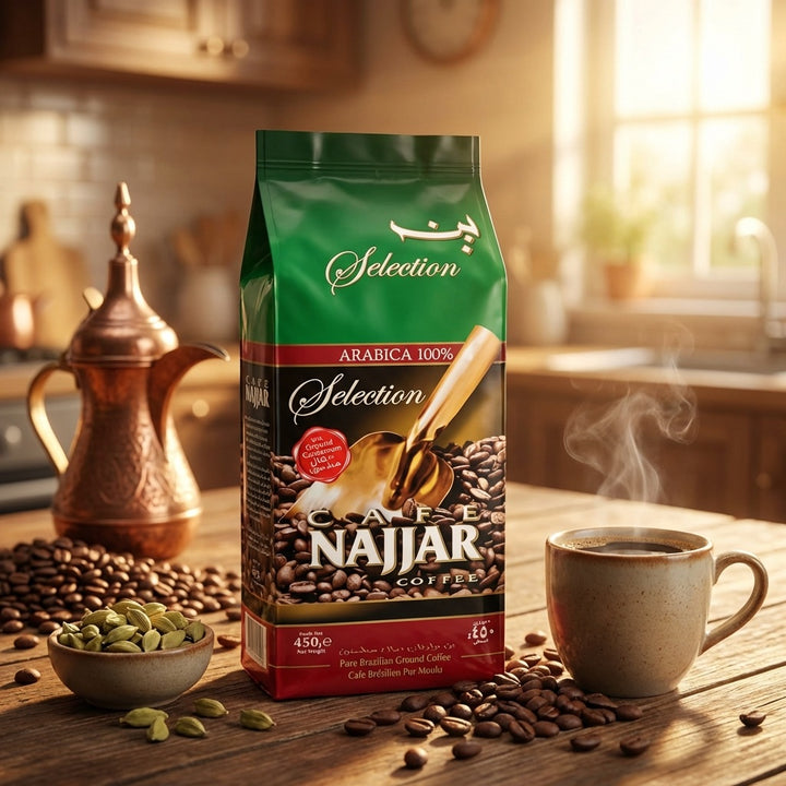 Najjar Coffee with Cardamom 450g 2