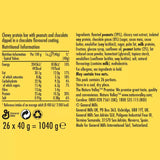 Nature Valley Protein Peanut & Chocolate Bars ingredients