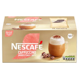 Nescafe Cappuccino Unsweetened Coffee 50 Sachets X 14.2G