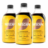 Nescafe Espresso Concentrated Iced Vanilla Flavour 500ml X 3