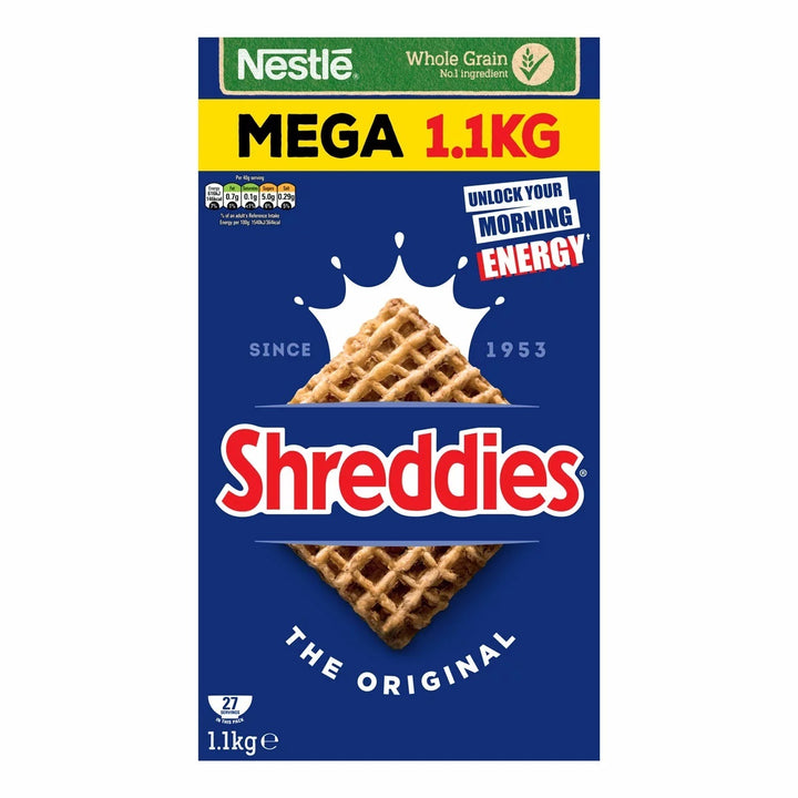Nestle Shreddies Original Cereal 1100g