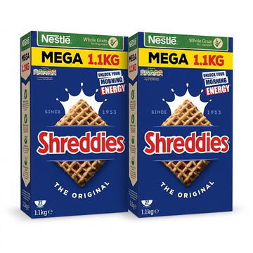 Nestle Shreddies Original Cereal 2 X 1100g