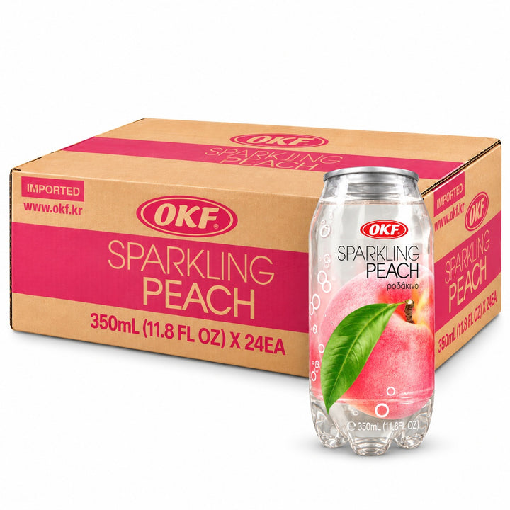 OKF Sparkling Peach Lite 350ml x 24
