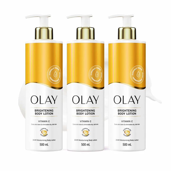 Olay Body Lotion Vitamin C 500ml X 3