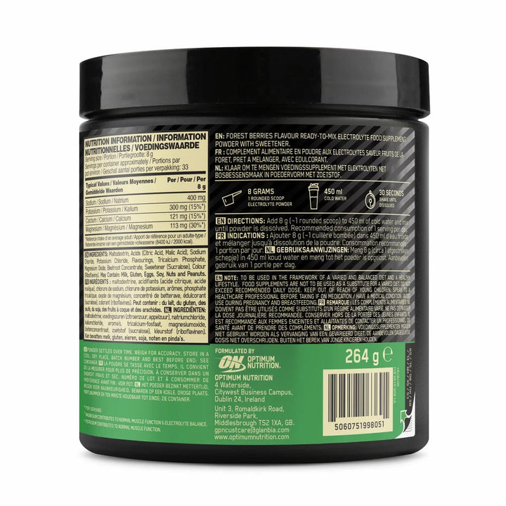 Optimum Nutrition Electrolyte Powder Forest Berries