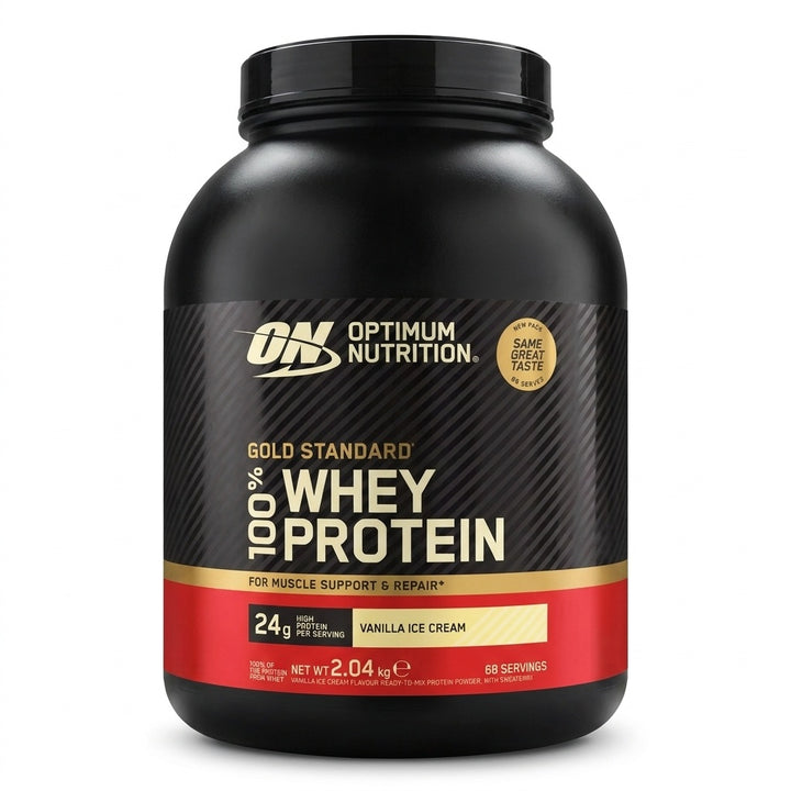 Optimum Nutrition Gold Standard Vanilla Whey Powder 2.04kg