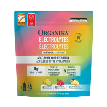 Organika Electrolytes Variety Pack 45 Sachets
