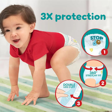 Pampers Baby Dry Pants Size 7, 2 x 50 Pack-1