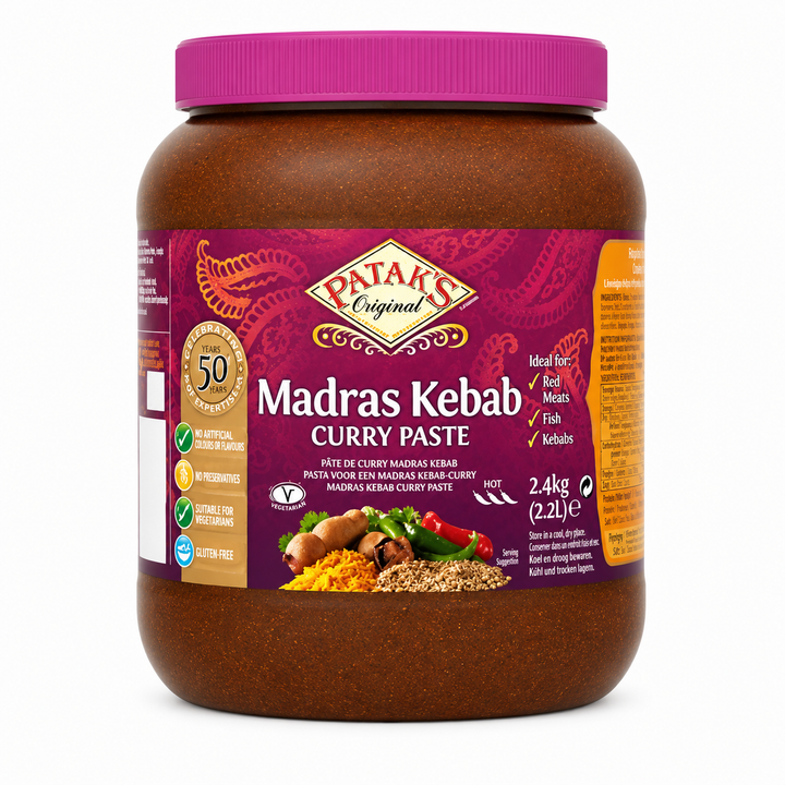 Patak's Madras Kebab Curry Paste 2.4kg