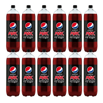 Pepsi Max No Sugar 2L X 12