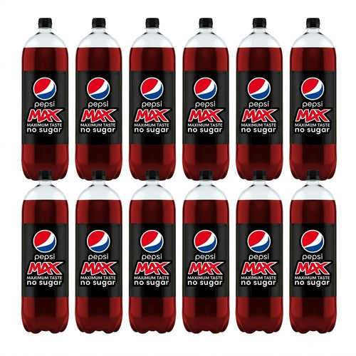 Pepsi Max No Sugar 2L X 12
