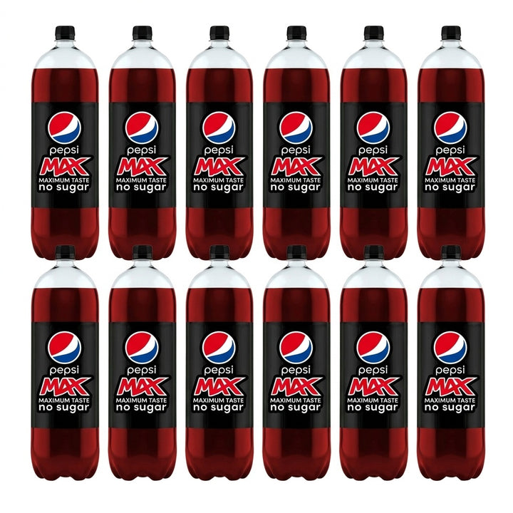 Pepsi Max No Sugar 2L X 12
