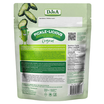 Pickle-Licious Cucumber Crisps DJ&A 200g