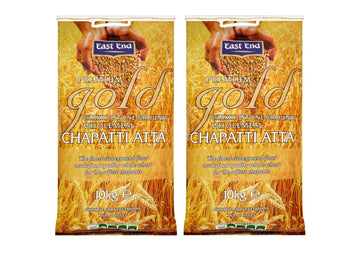 Premium Gold Wholemeal Chapatti Atta East End 10kg X 2
