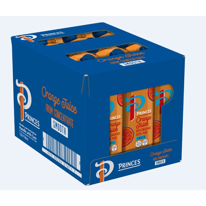 Princes Orange Juice 1 Ltr X 12