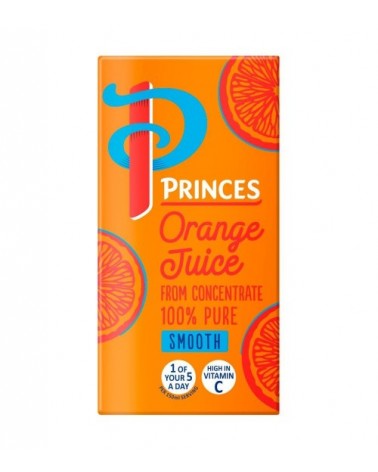 Princes Orange Juice 200ml X 27