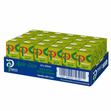 Princes Apple Juice 200ml X 24