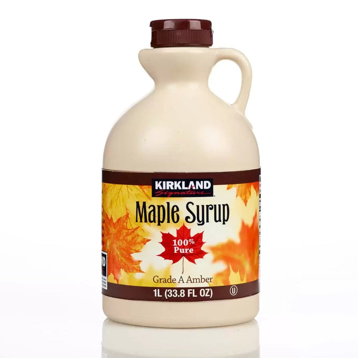 100% Pure Grade A Amber Maple Syrup Kirkland Signature 1L