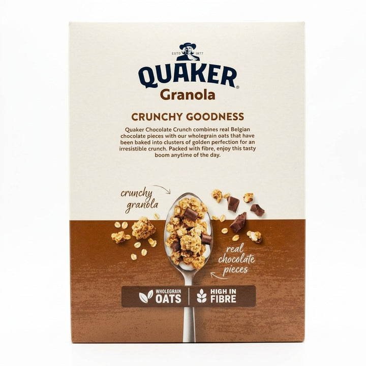 Quaker Chocolate Crunch Granola 900g-1