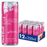 Red Bull Peach Edition White Peach 250ml X 12