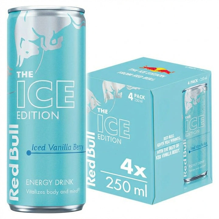 Red Bull The Ice Edition Iced Vanilla Berry 250ml X 4-1
