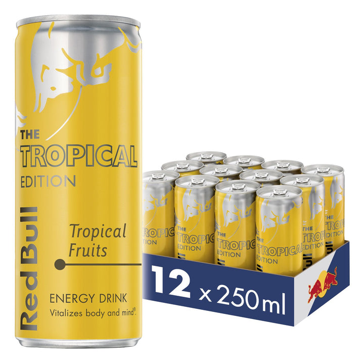 Red Bull The Tropical Edition Tropical Fruits 250ml X 12