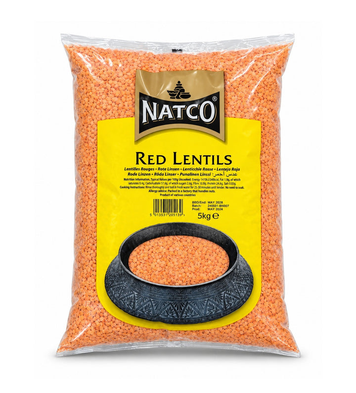 Red Lentils Natco 5kg