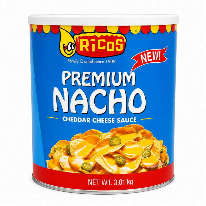 Ricos Premium Nacho Cheddar Cheese Sauce 3kg