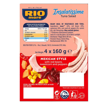 Rio Mare Insalatissime Mexican Style Tuna Salad 160g-1