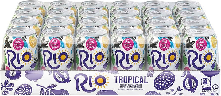 Rio Tropical Plain Cans 330ml X 24