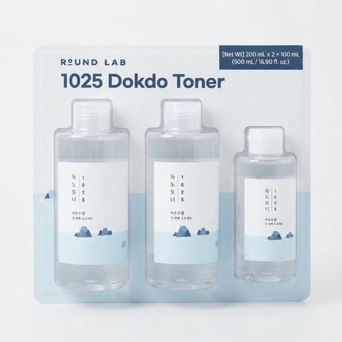 Round Lab 1025 Dokdo Toner, 2 x 200ml + 100ml