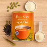 Royal Chai Karak Chai Sweetened Instant Tea Tub 400g 2