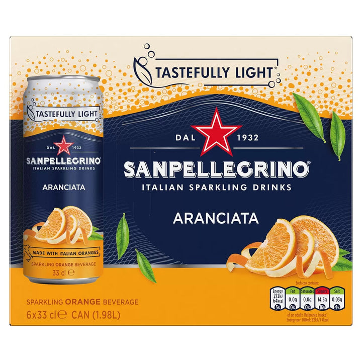 San Pellegrino Orange 6 x 330ml