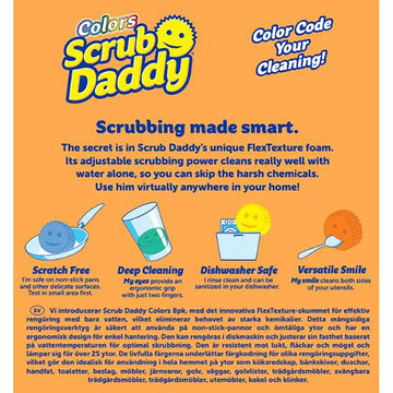 Scrub Daddy FlexTexture Scrubber 8 Packs