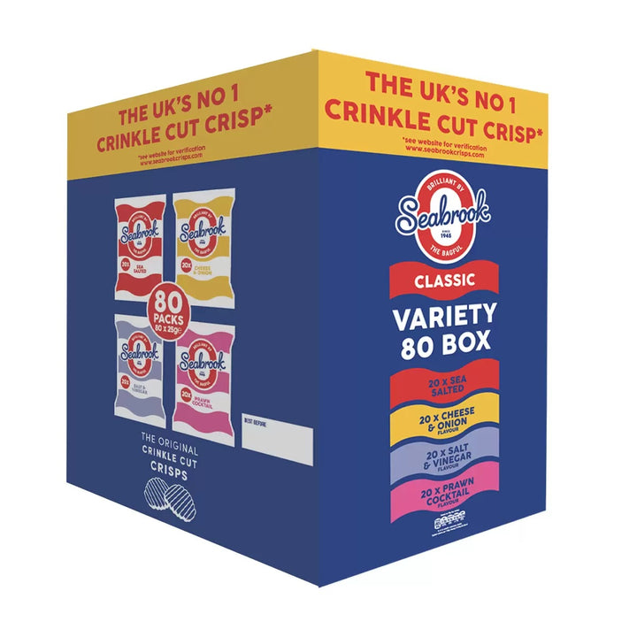 Seabrook Variety Box 80 x 25g